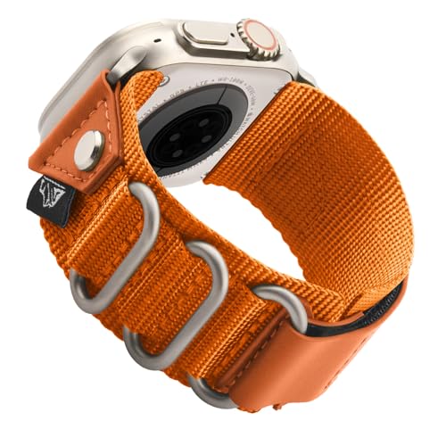 Wristitani Compatible Correa Apple Watch 44mm 45mm 49mm 40mm 41mm 42mm 38mm,Banda de Reloj Deportivo para Hombres y Mujeres,Correas de Nylon de Repuesto para iWatch Series9 8 7 6 5 4 3 2 1 SE Ultra2 2