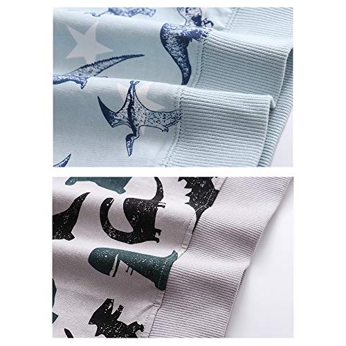 Image of Toddler Boys Crewneck Sweatshirt, Cotton Long-Sleeve Pullover Cartoon Print