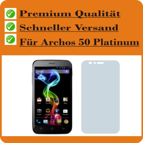 Preisvergleich Produktbild 4ProTec I 2X Archos 50 Oxygen ENTSPIEGELNDE Displayschutzfolie Bildschirmschutzfolie Schutzhülle Displayschutz Displayfolie Folie