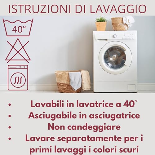 LARA MORADA Set Coppia sotto federe Copri