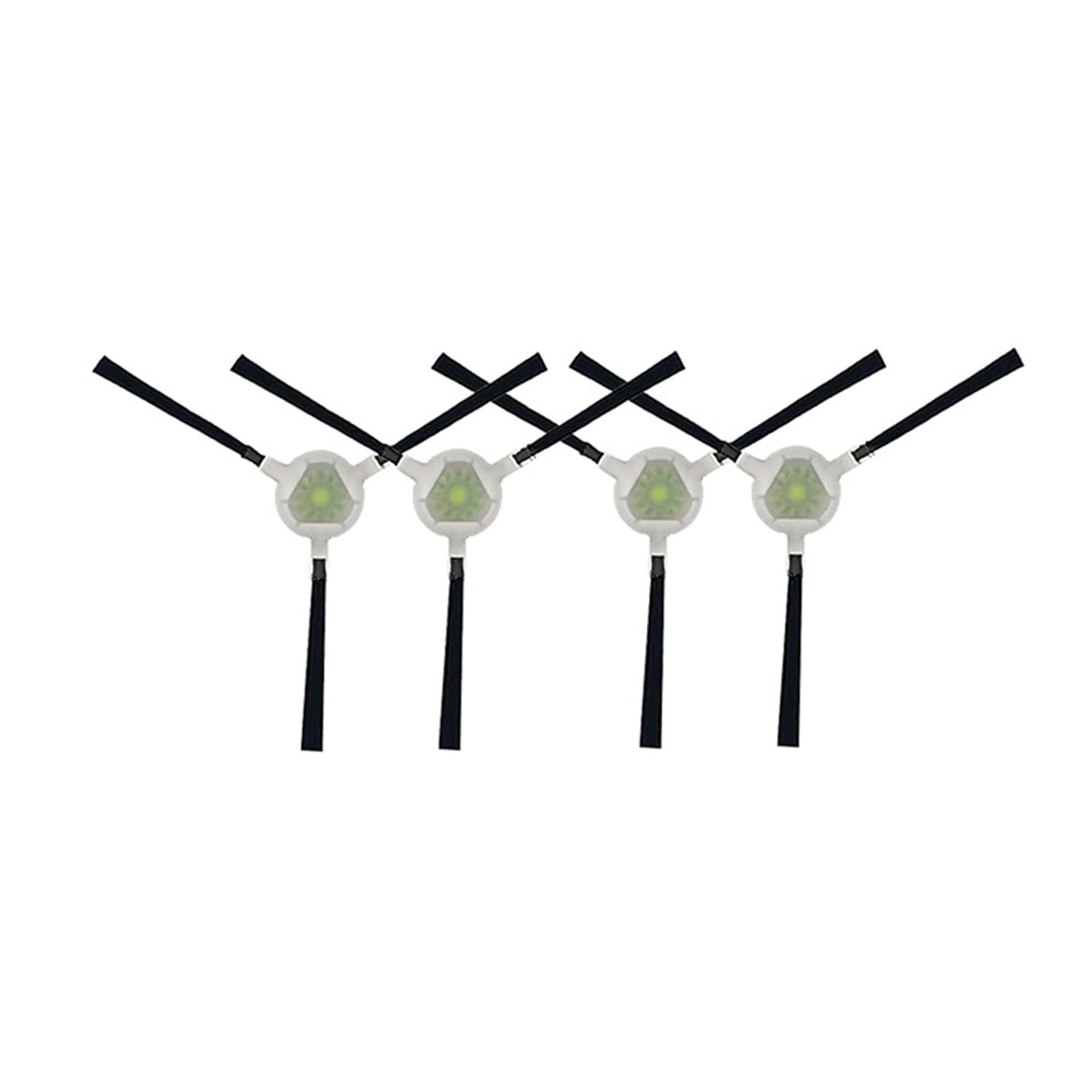 TINGELWQAXC Side Brush，Compatible For Lefant，M1/M2/M2 Pro/M2S/M2S Pro/M2 Plus， Home Sweeper Robot Vacuum Cleaner Accessories(4pcs)