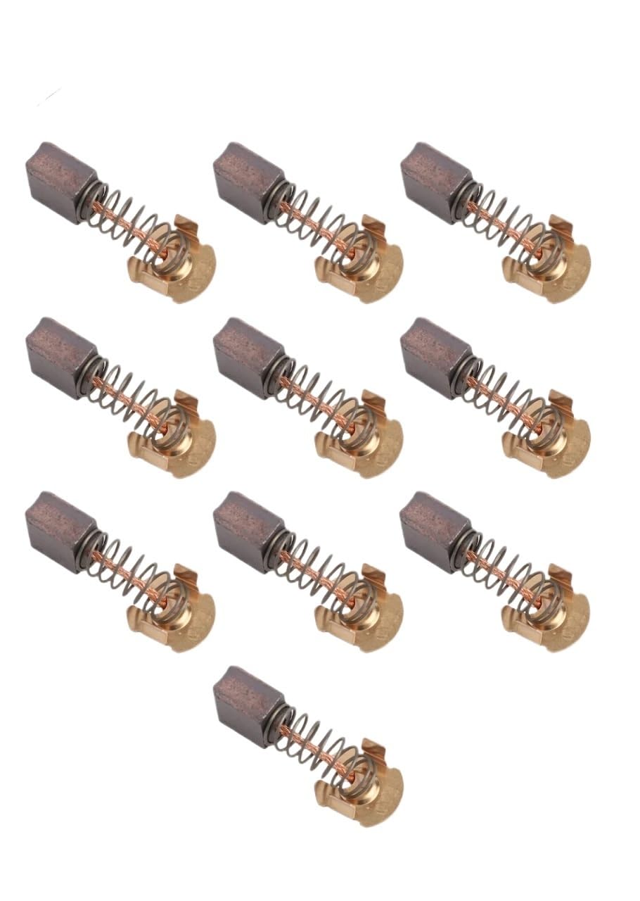 Lot de 10 balais de charbon DHR241 et DHR202 de rechange de type CB432 CB441/CB432
