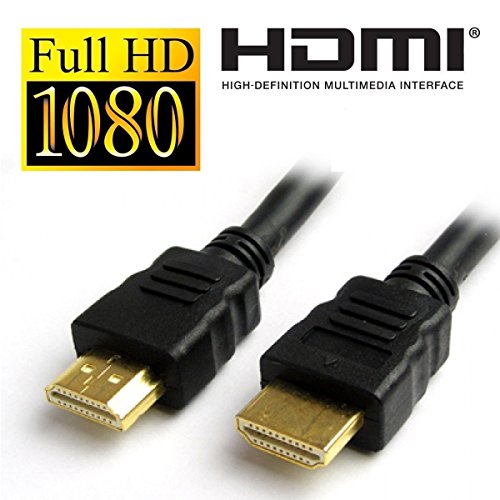 Image of LipiWorld HDMI Cable High Speed 3D Full HD 1080p Support,4K and Audio Return Male to Male Cable TV Lead 1.4V for LCD TV, PC and Laptop All Hdmi Devices- Black (1.5Meter)