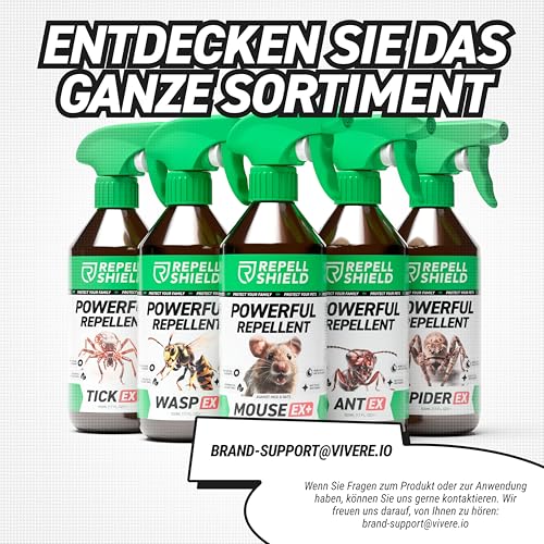 RepellShield® Hundeabwehrspray -250ml - Nicht färbend - Hunde Abwehrspray zur Ausbildung & Erziehung - Bitterspray Hund zur Abschreckung gegen Kauen & Beißen von Möbeln - Hundeschreck