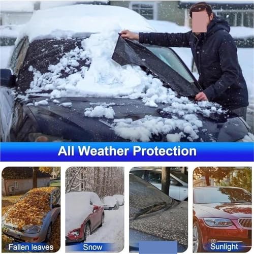 Couverture de neige magnétique avec protection antigel durable