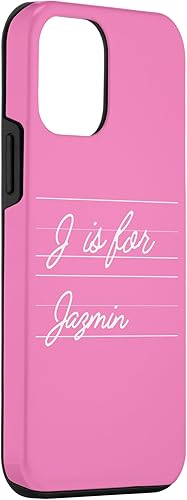 Miniatura 3 de iPhone 12 mini Personalized J is for Jazmin Name Student Kindergarten Girl Case