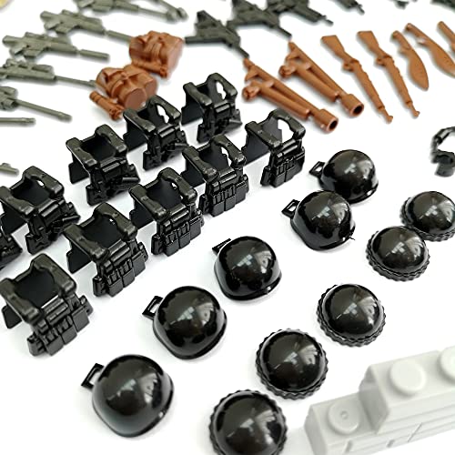Taken All Custom Military Army Weapons And Accessories Set Compatible Major Brands Modern Assault Pack Military Building Blocks Toy For Boys Age 6+ Gifts #TOP5