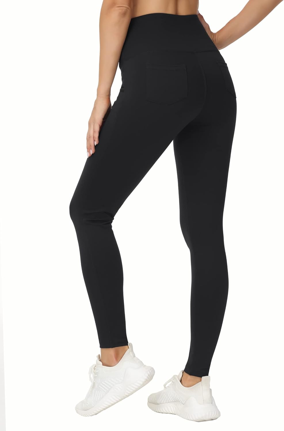 THE GYM PEOPLE Women's Casual Yoga Leggings High Waisted Tummy Control Workout Pants with 4 Pockets - Image 8
