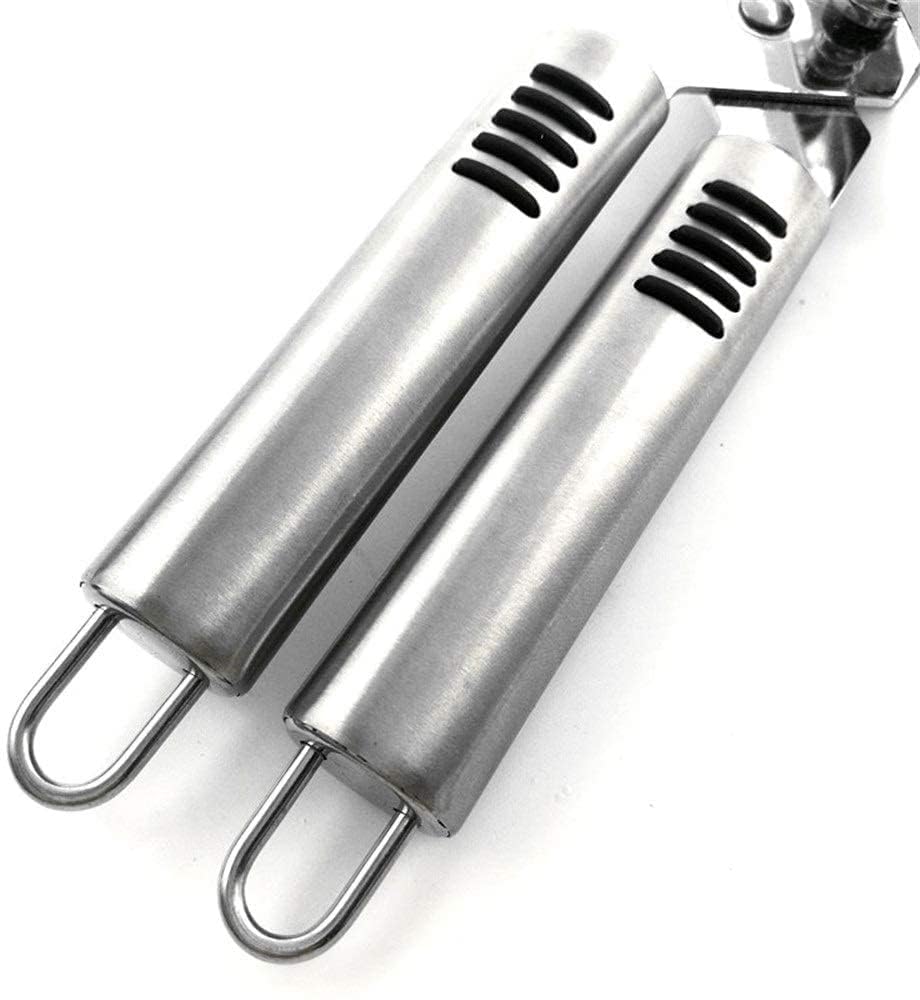 Dosenöffner Multifunktionaler Haushalt Edelstahl Dosenöffner Schneidwerkzeuge für Flaschen Manueller Dosenöffner (Color : Silver, Size : One Size) (Silver One Size)