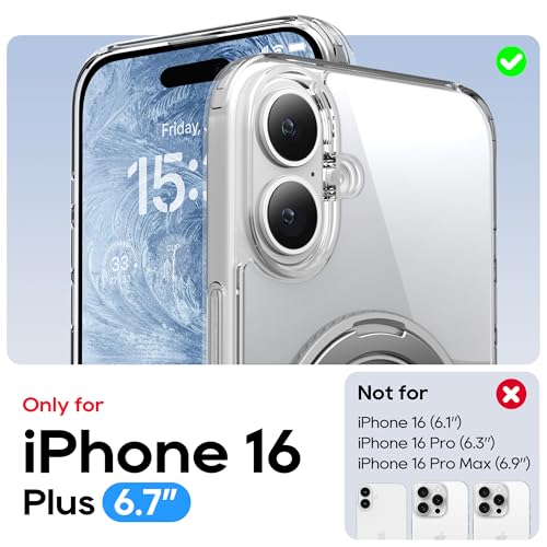 Niunisi Stand for iPhone 16 Plus Case - Image 2