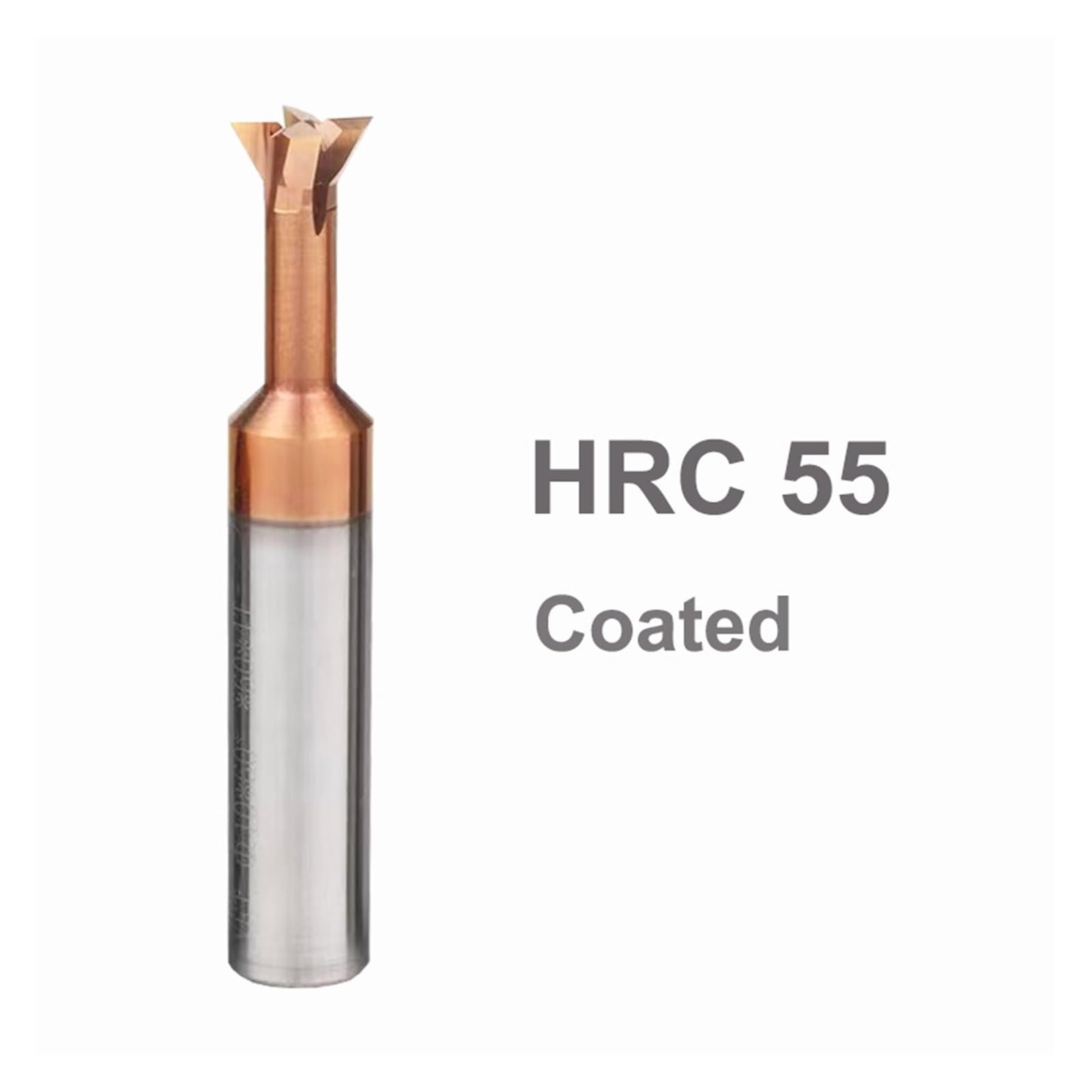 T avec alliage dur acier tungstène fraise à queue d'aronde carbure, 30°, 45°, 60°, 75°, 4mm, 6, 8, 10, 12, 14, outil usiné tungstène pour acier et aluminium (3 mm, COATED_30 DEGREE)