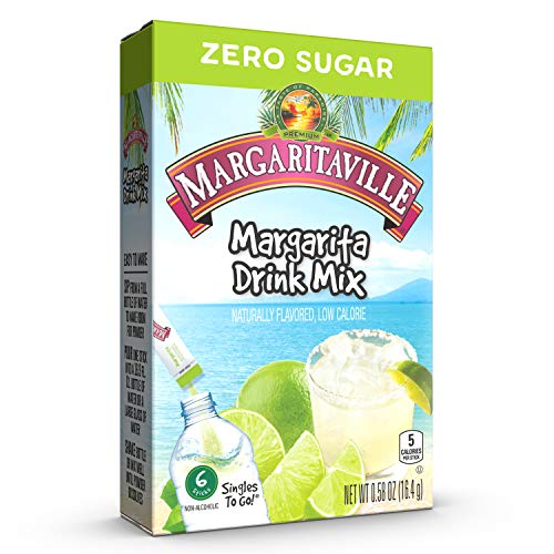 Margaritaville Singles To Go Margarita Drink Mix 6 Sachet 16.4g