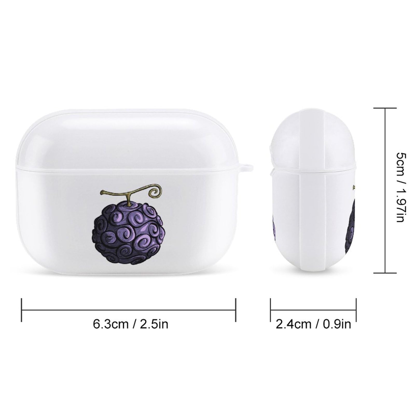 Amazon | AirPods Proケース ワンピース ONE PIECE 悪魔の実 AirPods