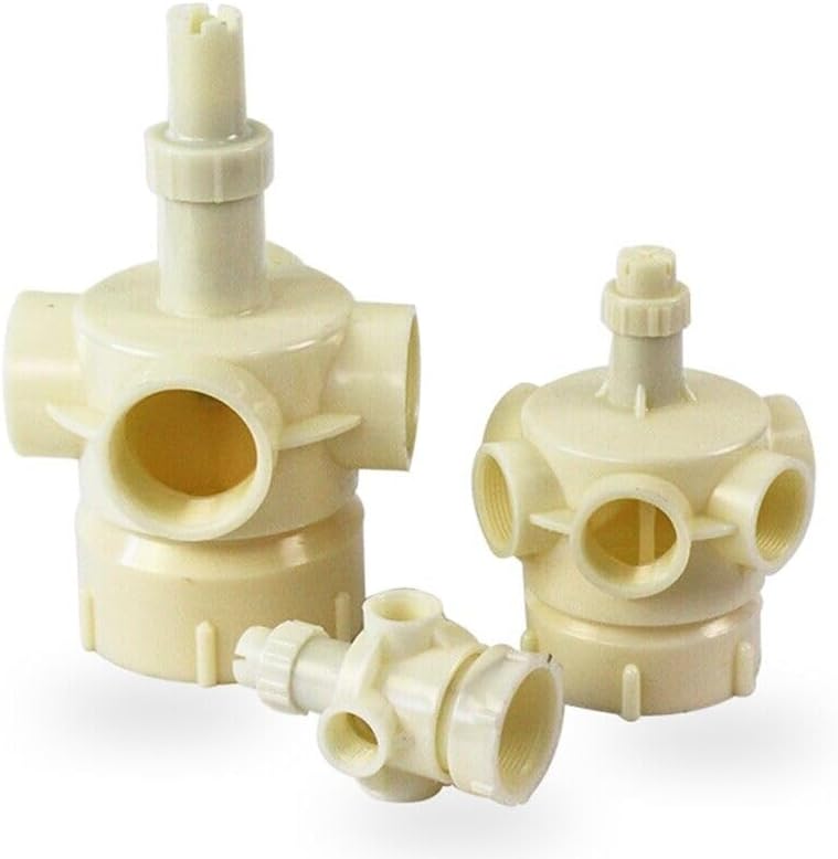 1PC new Cooling Tower Sprinkler Head 57.8mm Inlet Diameter 2" 4 Hole Vanes ABS Beige