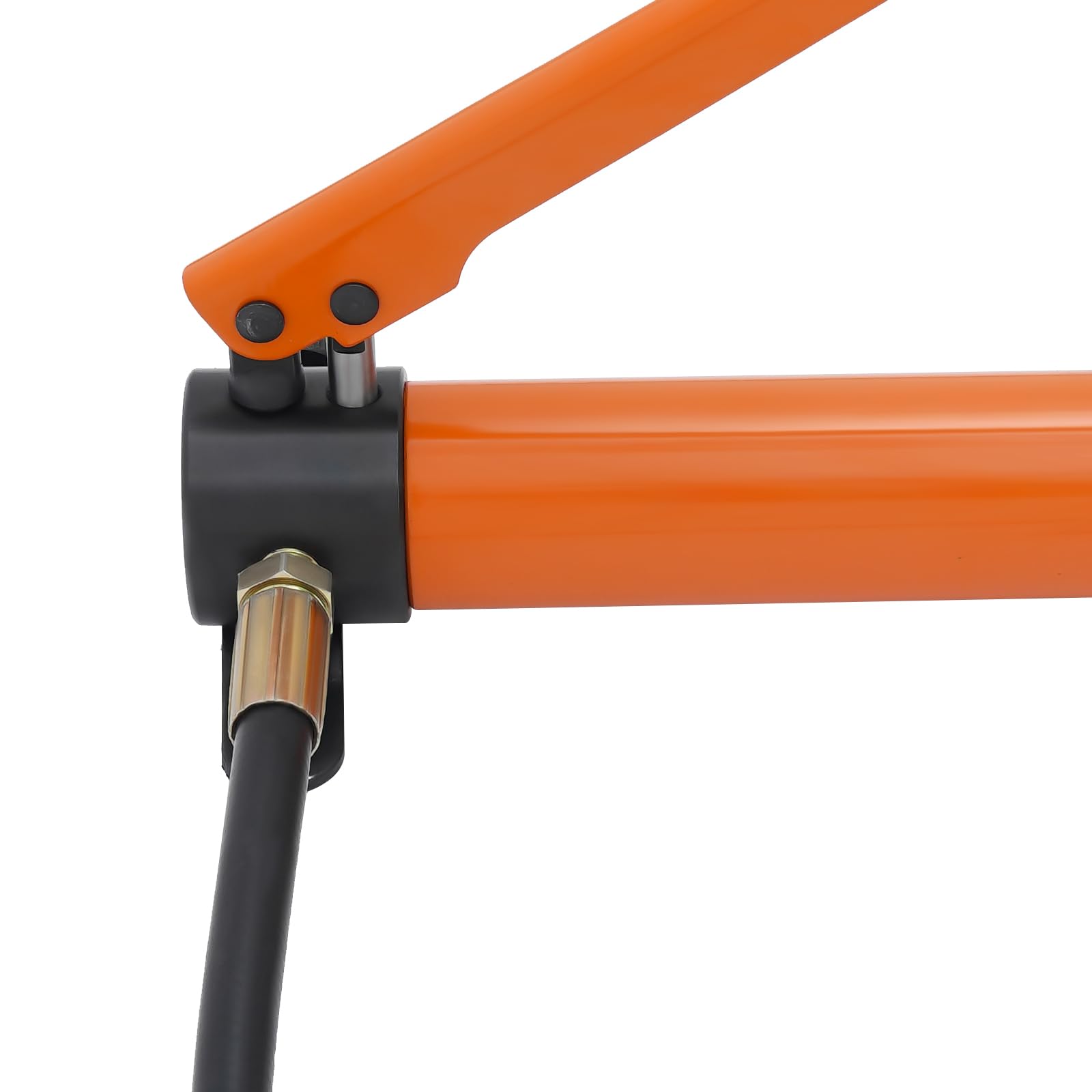 Hydrauliczny zestaw dziurkaczy, ręczny zestaw do dziurkowania, pompki ręcznej, zestaw do dziurkowania z 6 stemplami 80 kN, siła hydrauliczna 22,5-61,5 mm, rozmiar otworu do stali, aluminium, tworzywa