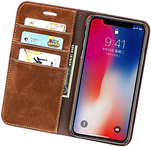 Étui à clapet iPhone 13 antichoc GUMMMY avec porte-cartes intégré