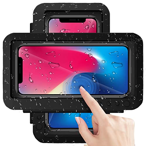 Soporte para teléfono de Ducha Impermeable, Pantalla táctil antiv...
