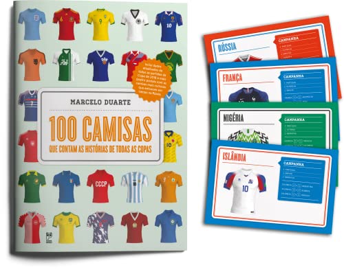 100 camisas que contam as histórias de todas as copas