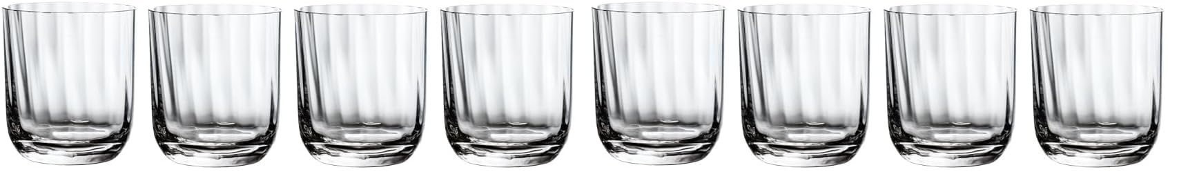 Villeroy & Boch - Rose Garden Wasserglas Set 4-teilig 250 ml Klar, Spülmaschinenfest, Gläser Set, Trinkgläser, Wassergläser, Wasserglas, Gläserset, Becher, Trinkgeschirr, Saftgläser, Kristallglas