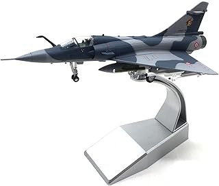 NATEFEMIN Alloy French Dassault Mirage 2000 Aircraft Model Aircraft Model 1:100 Model Simulation Science Exhibition Model Display Model
