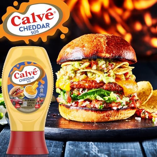 Calve Soslar Cheddar Sos 240 g - Görsel 6