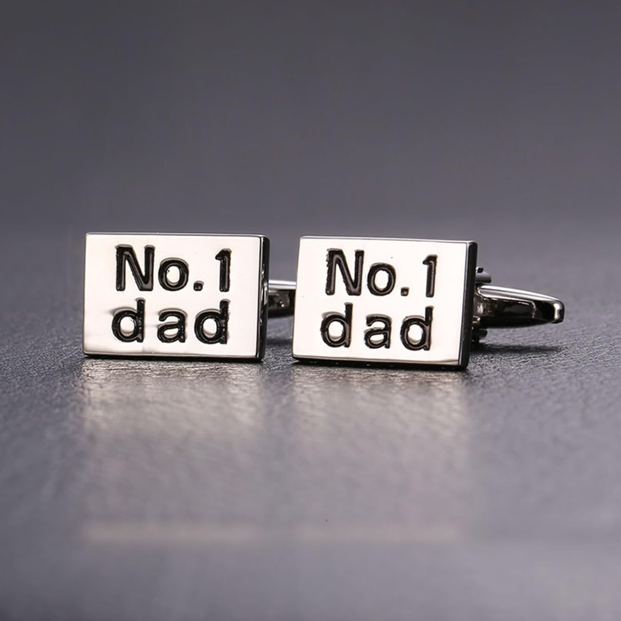 Mens Cufflinks Personalized Square Cufflinks
