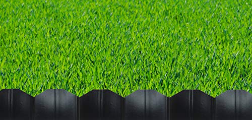 Harrier EZ Edge Hammer-in Interlocking Lawn and Garden Edging, 20 Linear Feet