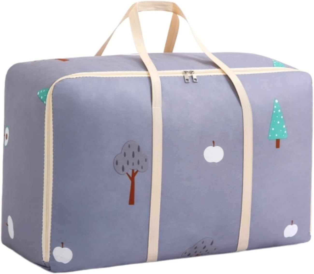 Storage Bag for Clothes Bedding Storage Bag with Handle Foldable Thickness Storage Bag Organizer Storage Bucket Storage Container(E,54 * 33 * 18cm)