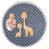 OBERLUX Baby Play Mat Memory Foam - Play Mat for Baby, Machine Washable, 49 inches-Large Non Slip Fl
