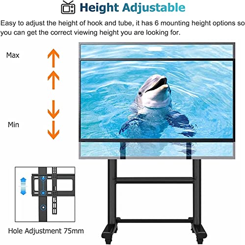 Soporte universal portátil para TV, ajustable, giratorio miniatura 6