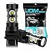 JDM ASTAR Extremely Bright Max 50W High Power 3056 3156 3057 3157 LED Bulbs,Xenon White