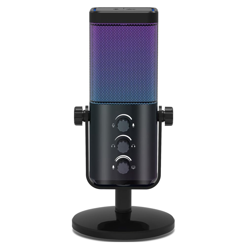 Microphone RVB USB-C pour éliminer les bruits de fond - 8