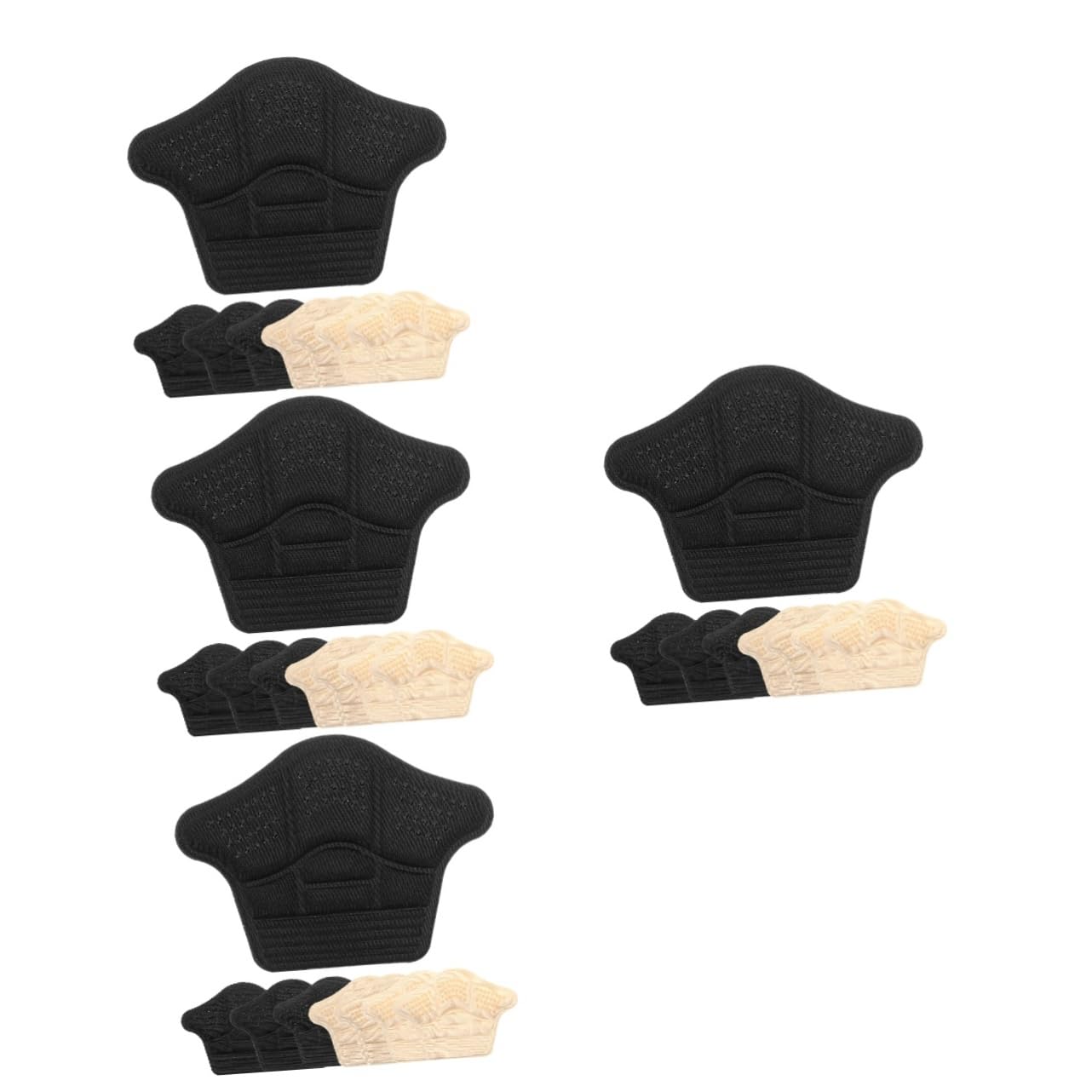 FRCOLOR 16paare Fersenpolster Für Schuhe Selbstklebende Heel Grips Bequem Und Rutschfest Geeignet Für Sportschuhe Stiefel Sneaker Um Reibung Zu Vermeiden Und Komfort Zu Erhöhen