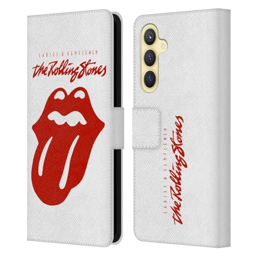 Funda libro Samsung Galaxy S23 FE 5G de The Rolling Stones con tarjetero y soporte