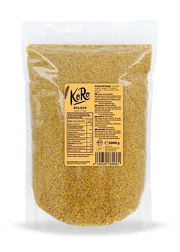 KoRo - KoRo - Boulgour bio 2 kg - Céréales pour la cuisine sans additifs dans un emballage grand format à prix avantageux