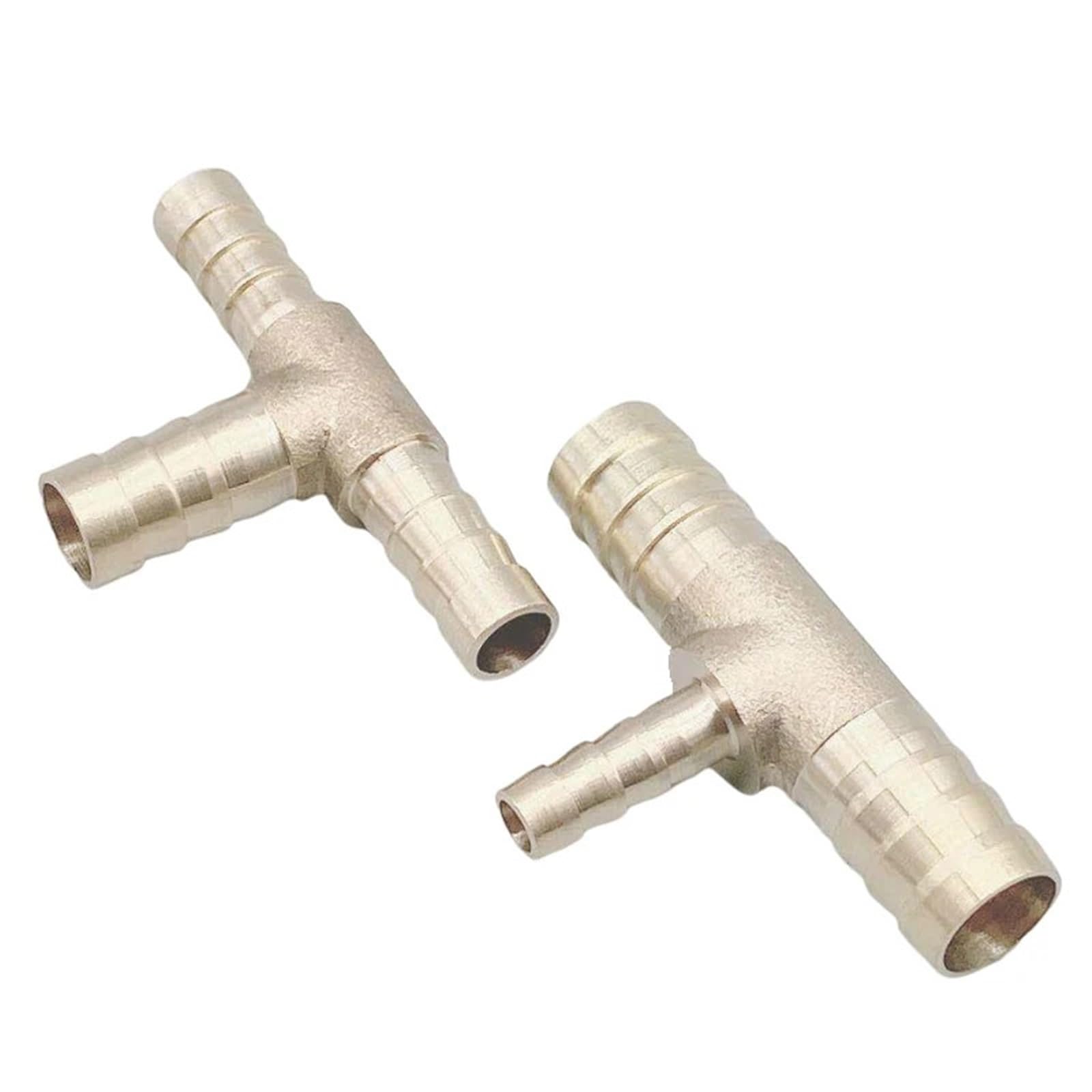 Tamaños múltiples del conector de la instalación de tuberías de lengüeta for manguera reductora en camiseta de latón(OD 12-10-12)
