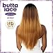 Sensationnel Butta lace HHM wigs - straight 26 inch human hair blend extra wide 5 inch parting preplucked hairline glueless lacefront (T4/WINE)