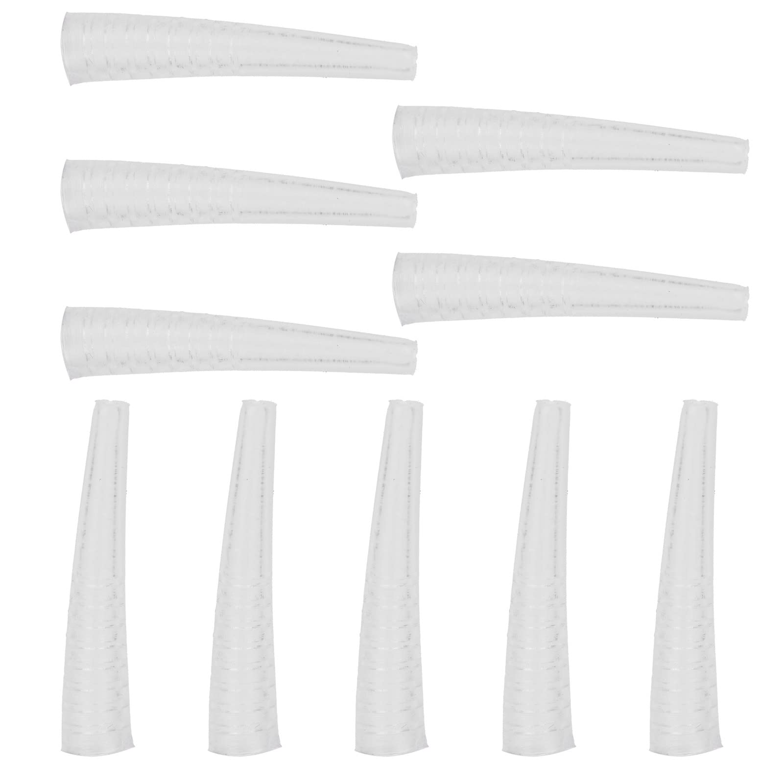 10pcs Tweezers Protective Cover, Tweezer Tip Cover Eyelashes Grafting Tip for Women Girls Makeup