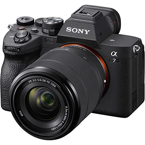 Camera Bundle For Sony A7 Iv Mirrorless Camera With Fe 28-70Mm F/3.5-5.6 Oss And E 55-210Mm F/4.5-6.3 Oss Lens + Accessories (128Gb, Photo/Video Editing Software, And More) #TOP2