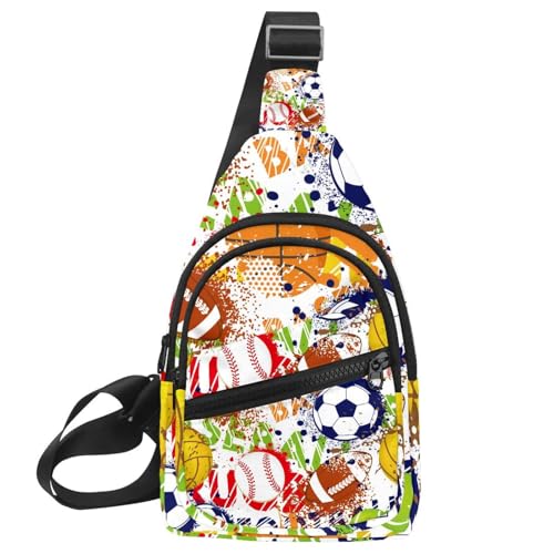 Bolsa bandolera para mujer y hombre morral de sarga cruzada ligero