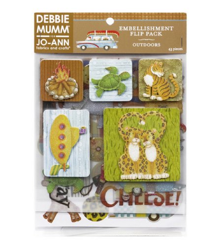 Debbie Mumm(R) Embellishment Flip Pack - Outdoors Debbie Mumm(R) Embellishment Flip Pack - Outdoors