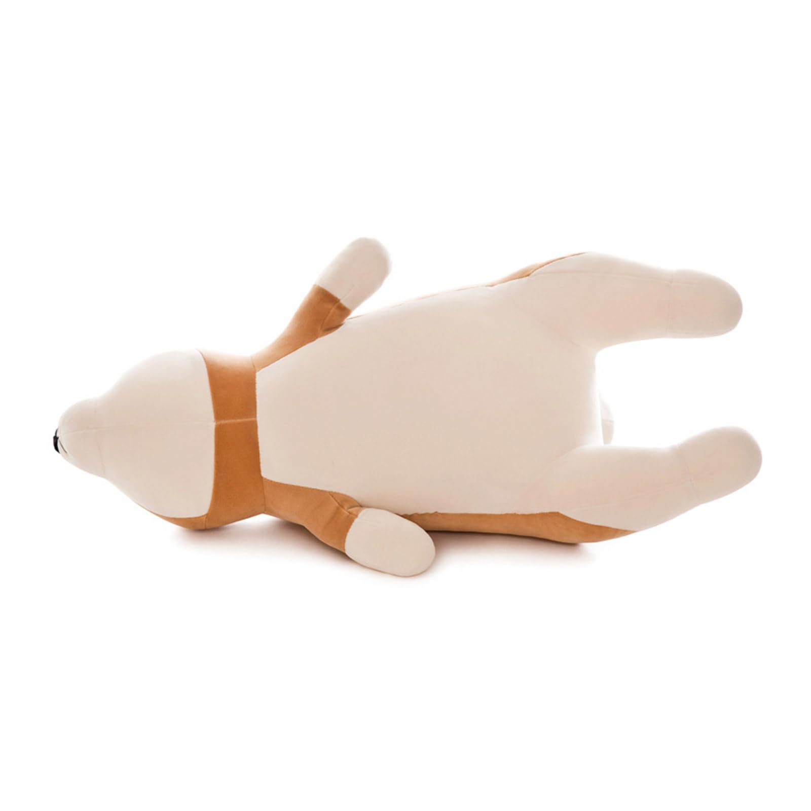Almohada Larga De Peluche Con Forma De Perro Shiba – Cojín Suave De Algodón PP De 55 Cm, Ideal Para Decorar El Sofá, La Cama O El Coche