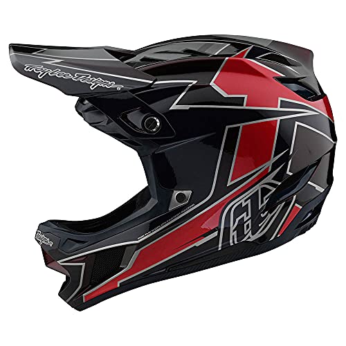 Troy Lee Designs Adult|Downhill|Mountain Bike|Bmx|Full Face D4 Composite Helmet Graph W/Mips (Red, Xl) #TOP1