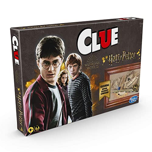 Hasbro Gaming Clue: Wizarding World Harry Potter Edition Mystery Board Game For 3-5 Players, Kids Ages 8 And Up (Amazon Exclusive) #TOP3