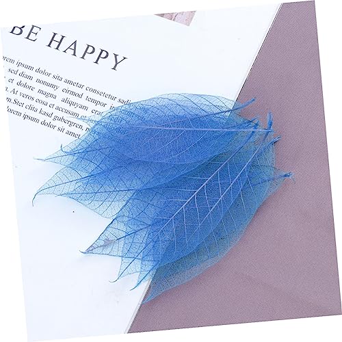 TOPPERFUN 50 Peças Pequenas Flores Secas Para Marcador De Resina Acessório Folhas Artesanais Secas E