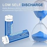 16-Pack Rechargeable AA Batteries, 2600 mAh NiMH, High Capacity 1.2 Volt, Rechargeable Household Battery AA Double A Low Self-Discharge - Image 4