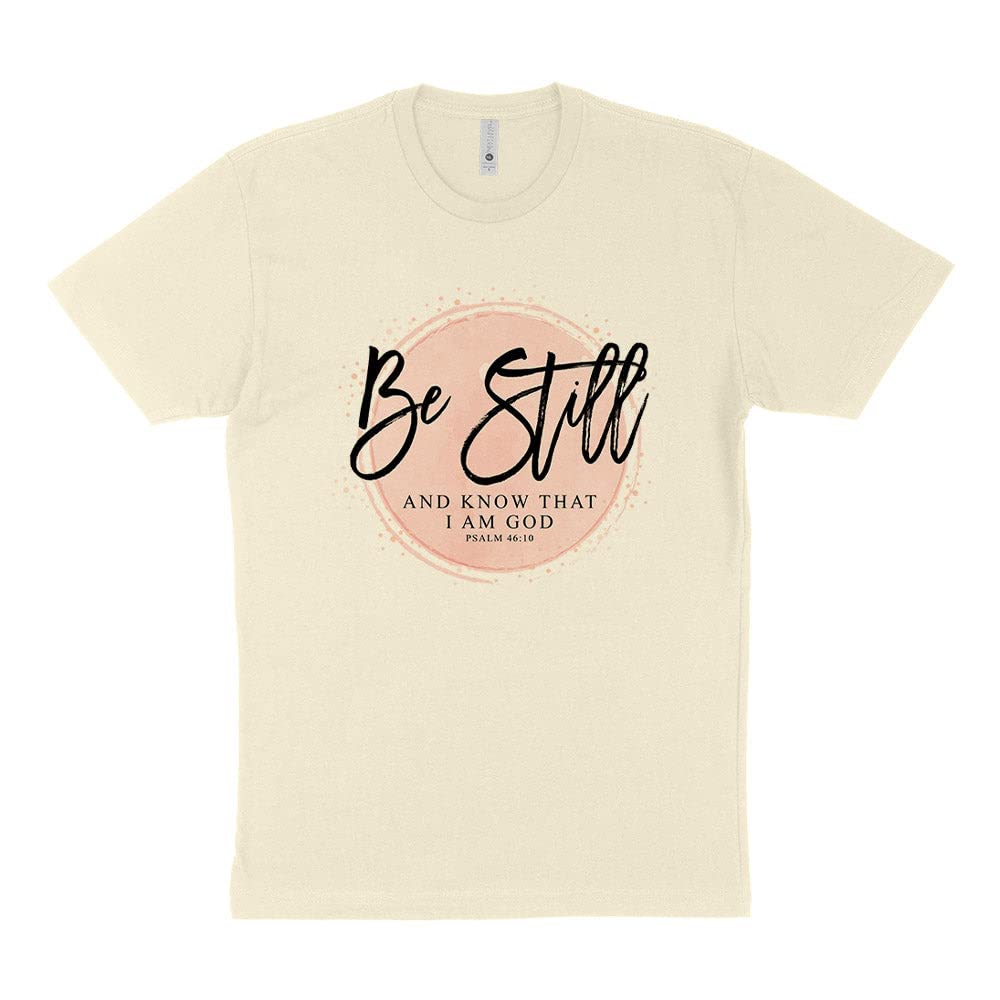 Know That I Am God Shirt Unisex 4X-Large Natural