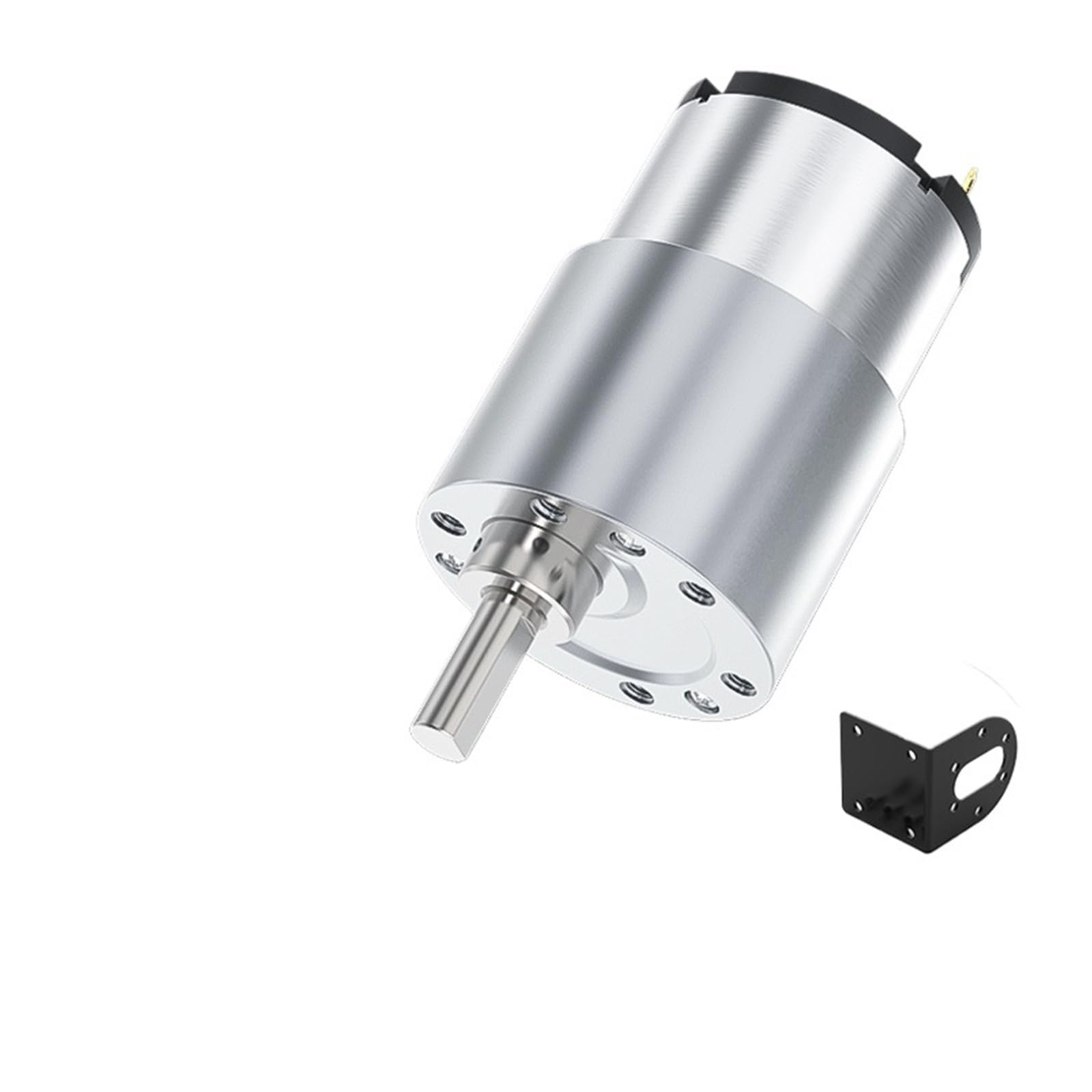 520-37 Getriebemotor, 12 V DC, mit Geschwindigkeitssensor, Hall-Encoder, Roboter, großer gebürsteter Motor, Metallzähne (1000 U/min, 12 V Einzelmotor)