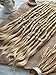 Natural Blonde Textured Human Hair Dreadlock Extensions 10 Strands Single ended Handmade Locs Soft Natural Hair Dreads 0,8-0,9 cm / 0.3