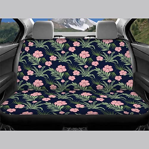 Image of Modysero Tropical Plants Print Car Seat Cover Full Set for Men Women Breathable Soft Full Coverage Auto Seat Covers Custom Elastic Easy Install Car Accessories for Car SUV Truck
